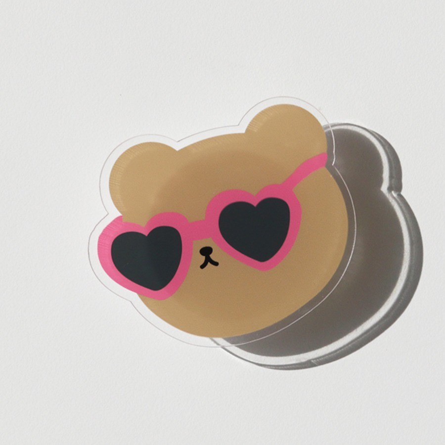 Giá đỡ điện thoại bằng acrylic dễ thương phong cách Hàn Quốc