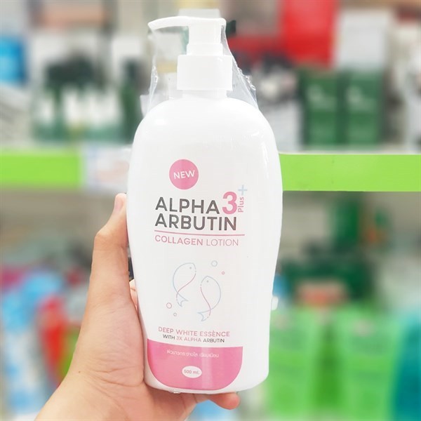 ( Auth ) Dưỡng Thể Alpha Arbutin Collagen Lotion 500ml