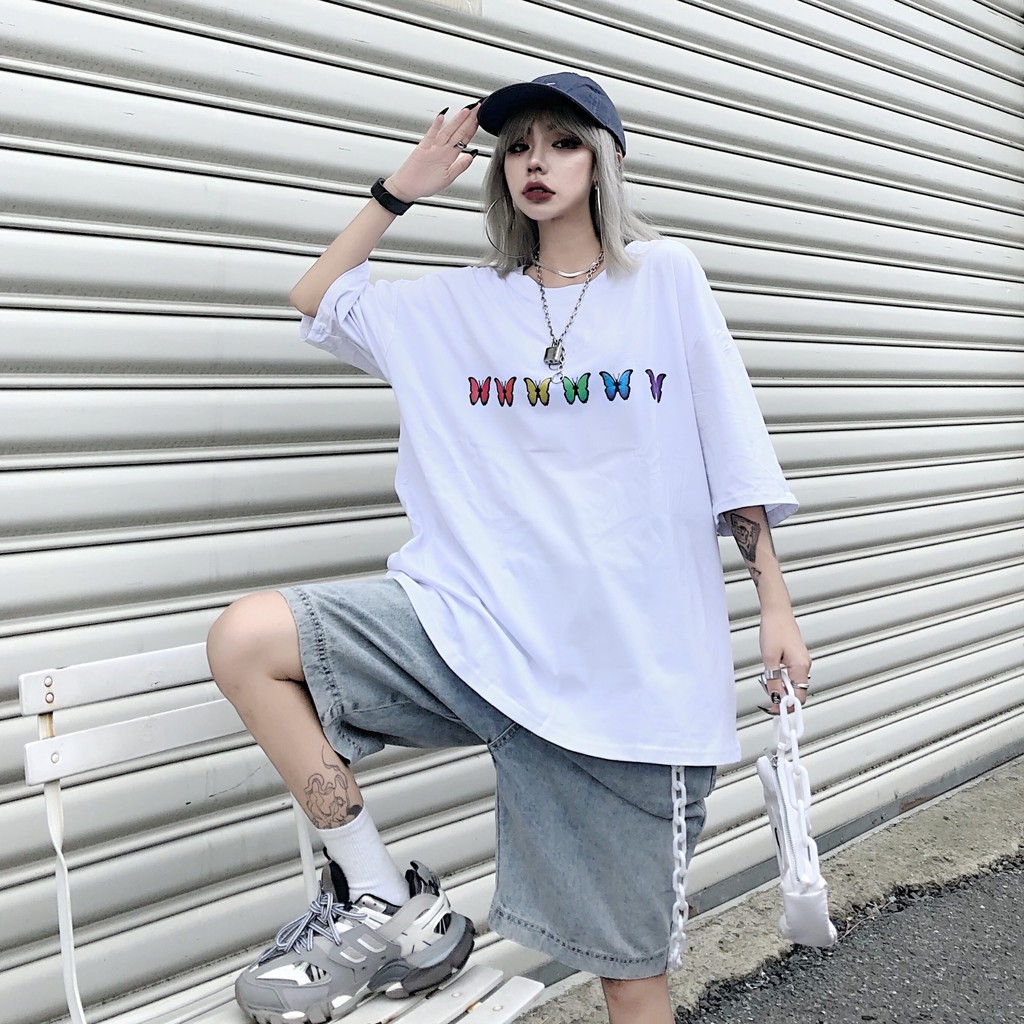 [Mã FAMARAL1 giảm 10K đơn 50K] Áo thun tay lỡ Unisex NEKOSG, áo phông form rộng ATL130
