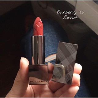 [ Hàng có sẵn-Duty ] Son Burberry Kisses màu 93 Russet,son môi Burberry đỏ đất