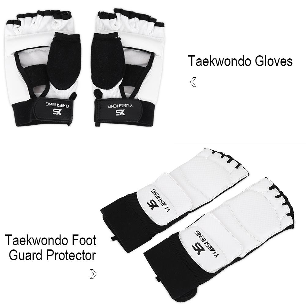 [Ready Stock]Găng bảo vệ chân khi tập võ Taekwondo / người lớn