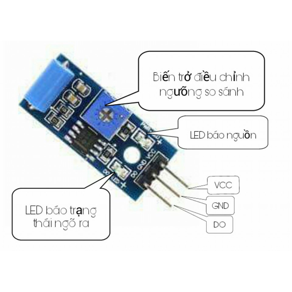 Module cảm biến rung SW-420