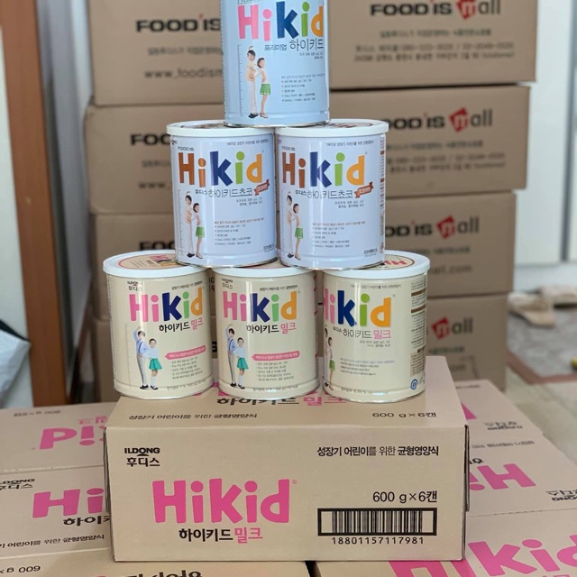 Sữa hikid nội địa Hàn Quốc sữa tăng chiều cao phát triển toàn diện cho bé xách tay