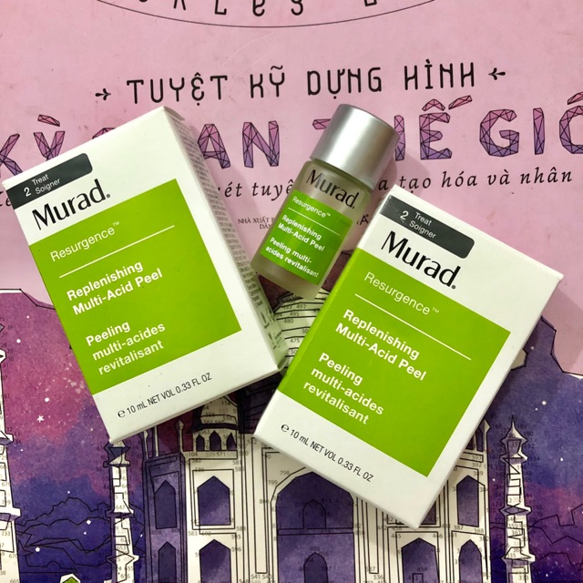 Tẩy da hoá học Murad REPLENISHING MULTI-ACID Peel 10ml