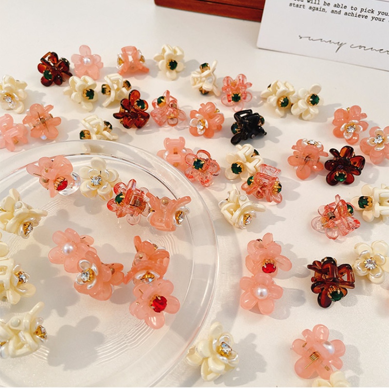 Kẹp Tóc Mái Nhỏ Hình Hoa Dễ Thương Cho Bé Gái