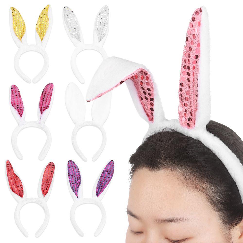 PINEVN Băng Đô Tai Thỏ Hóa Trang Phục Sinh Dành Cho Trẻ Em Và Người Lớn