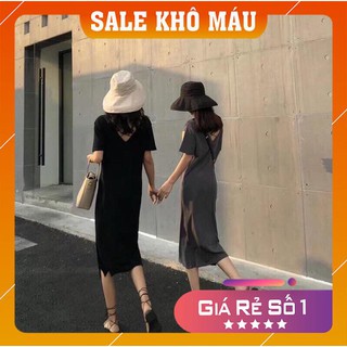 Váy đan dây lưng - Clip & ảnh thật