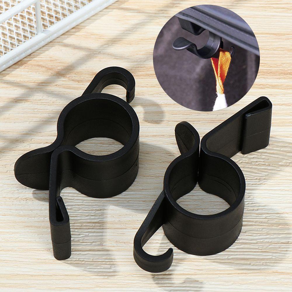 Bộ 2 Móc Treo Khăn Bằng Nhựa Tiện Dụng Cho Xe Hơi / Xe Tải Giá Đỡ