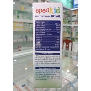 Speckid Multivitamin Royal ống