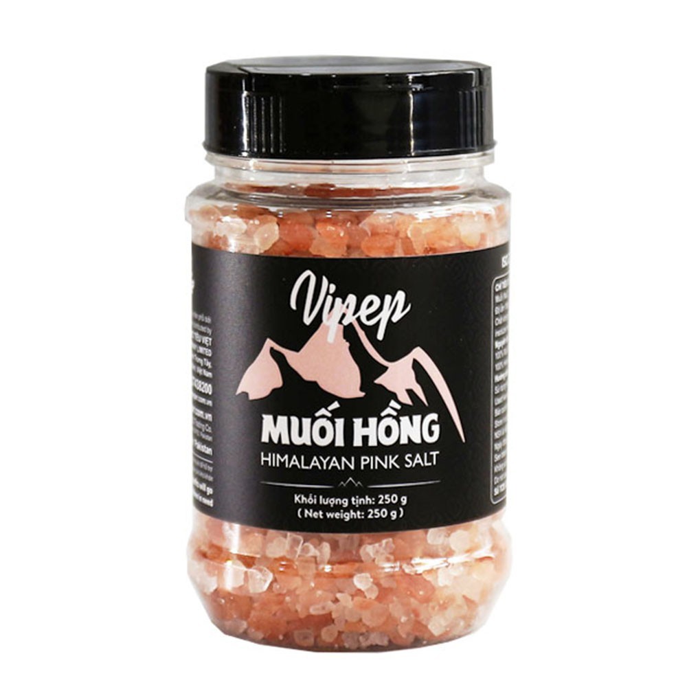 Muối hồng Vipep nguyên hạt 250g KPHUCSINH - Hàng Chính Hãng