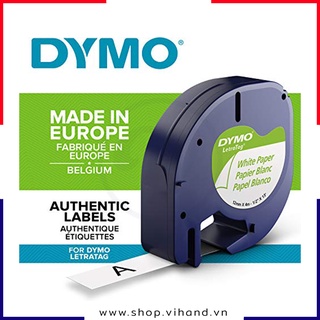 Băng nhãn dán Dymo (LT) Giấy dùng cho máy LetraTag