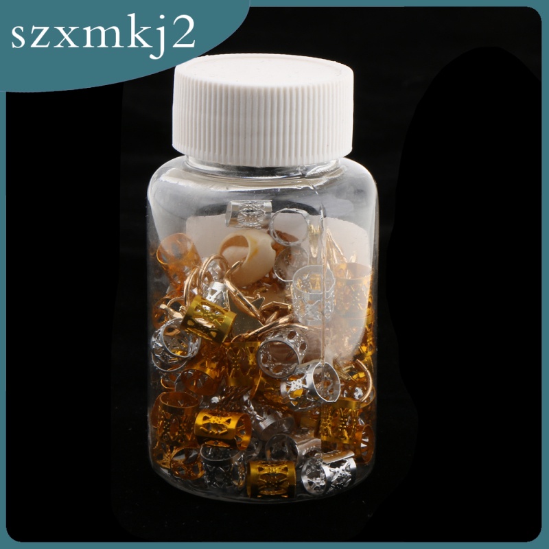 Set 2 / 84 Nhẫn Bện Tóc Hình Vỏ Sò / Ngôi Sao Thời Trang