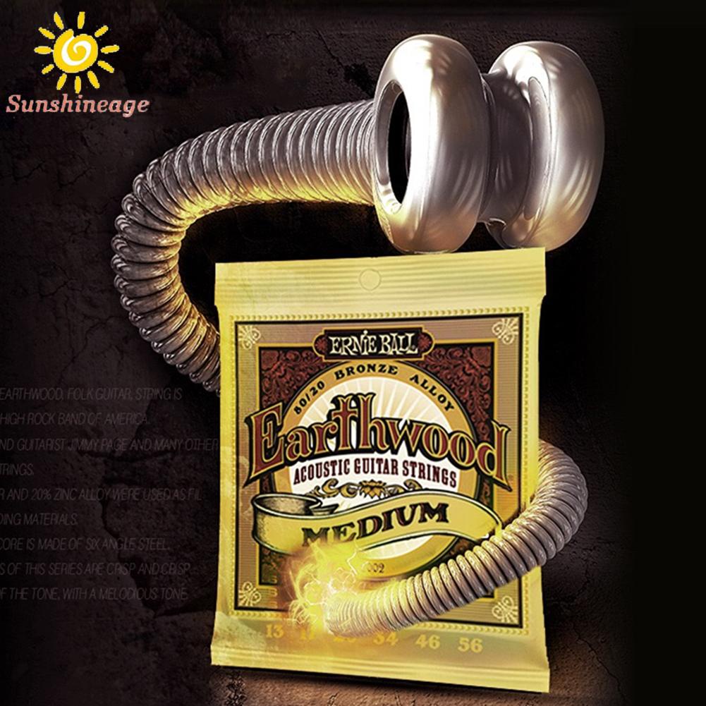 SUNAGE- ~Copper  Zinc Ernie Ball Earthwood Acoustic Guitar Strings  Extra Light Medium Light 1152 WspJUb【SUNAGE-HOT Fashion】