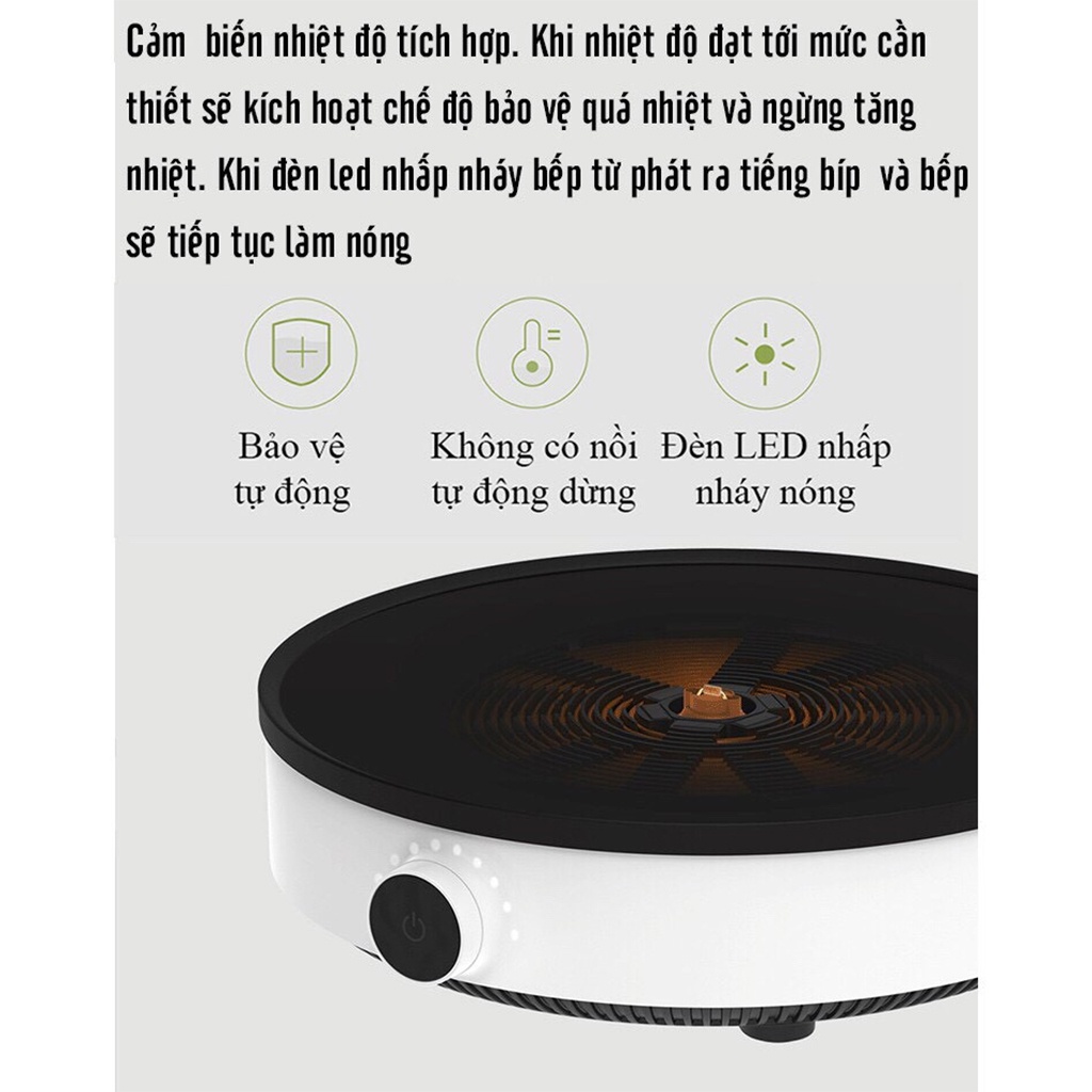 Bếp Điện Từ Xiaomi Mijia  - Bếp Điện Từ Chính Hãng