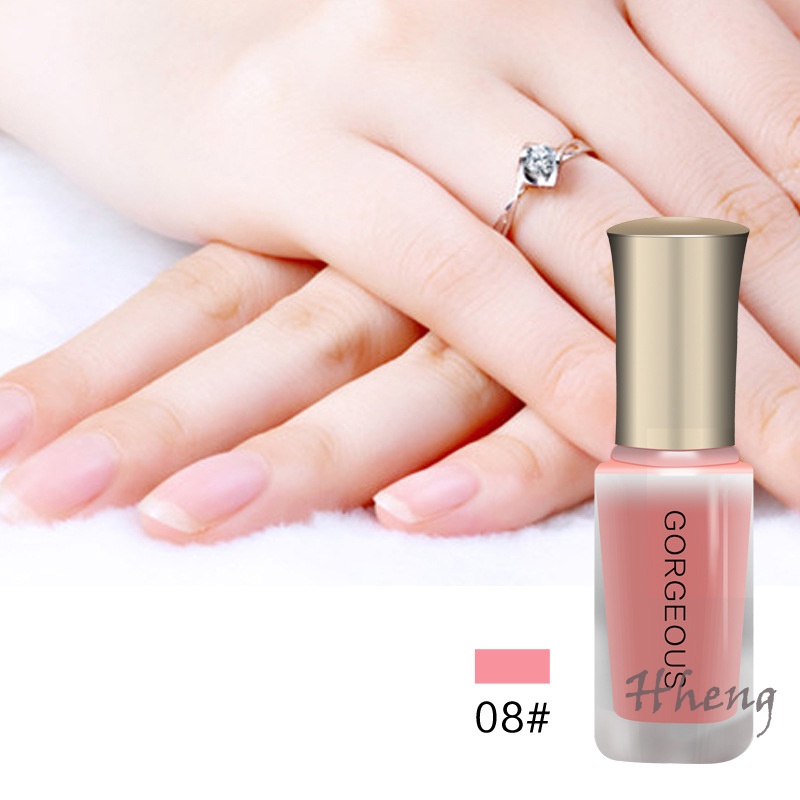 YADORNOS 1 Lọ Nước Sơn Móng Tay 3D Màu Nude Sáng Bóng Trong Suốt Lâu Trôi