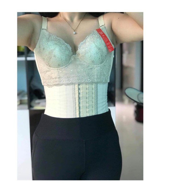 ÁO BRA CORSET CHE MỠ LƯNG - BẢN TO 5 MÓC CÀI - Loại có đệm | BigBuy360 - bigbuy360.vn