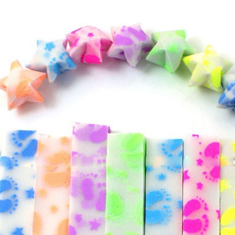 Set 210 Giấy Gấp Origami Hình Ngôi Sao May Mắn