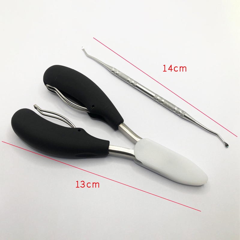 Bấm Móng Tay Chân, Kềm Bấm Móng Chân Cao Cấp Kèm Thanh Nạy Móng, Kẹp Cố Định Móng Tặng Bao Da - G27