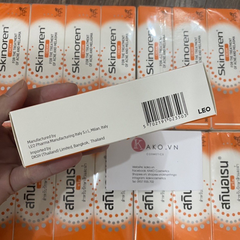 Kem Skinoren 30g - Hàng sx tại Bayer HealthCare, Ý