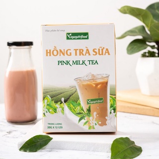 Hồng trà sữa Vinanutrifood, Hộp 20g x 12 gói