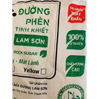 Đường phèn  Lam Sơn xuất khẩu 1KG