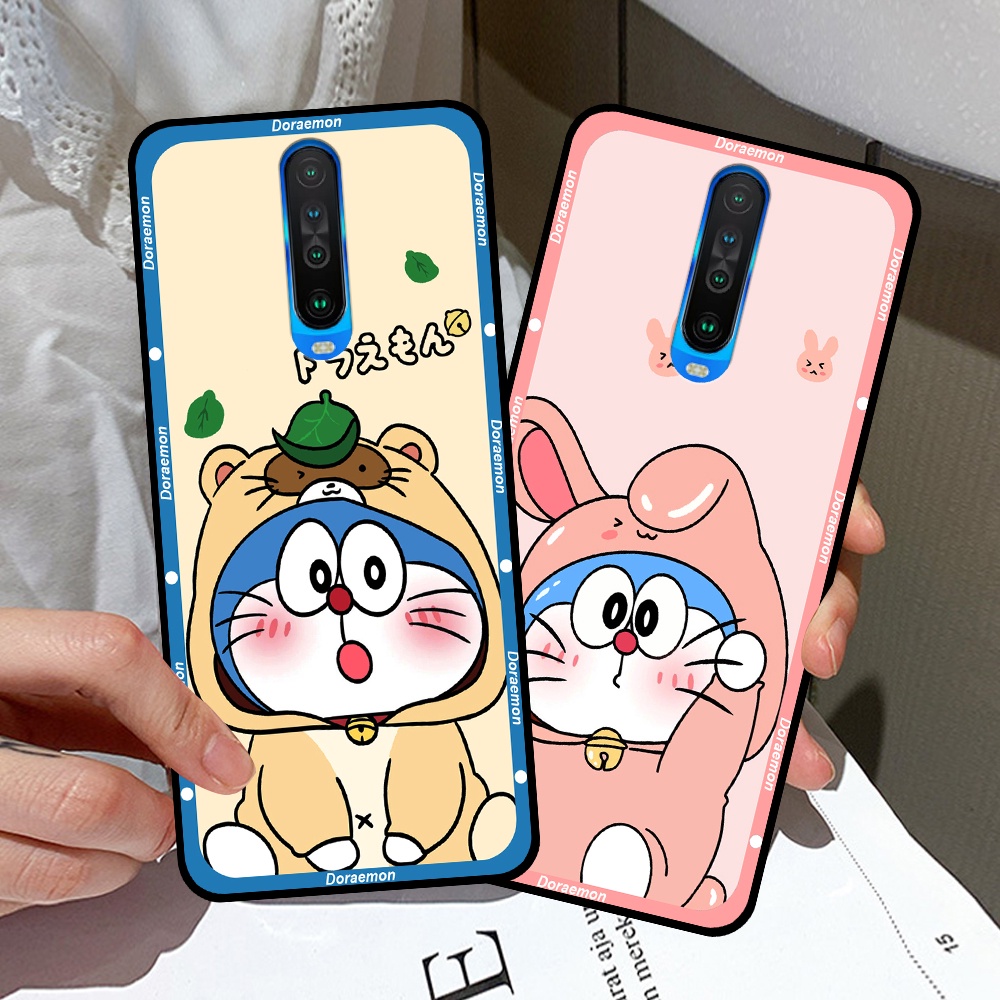 Ốp Xiaomi Redmi K20 / K20 Pro / K30 / K30 5G in hình cặp đôi doremon, hổ, khủng long dễ thương