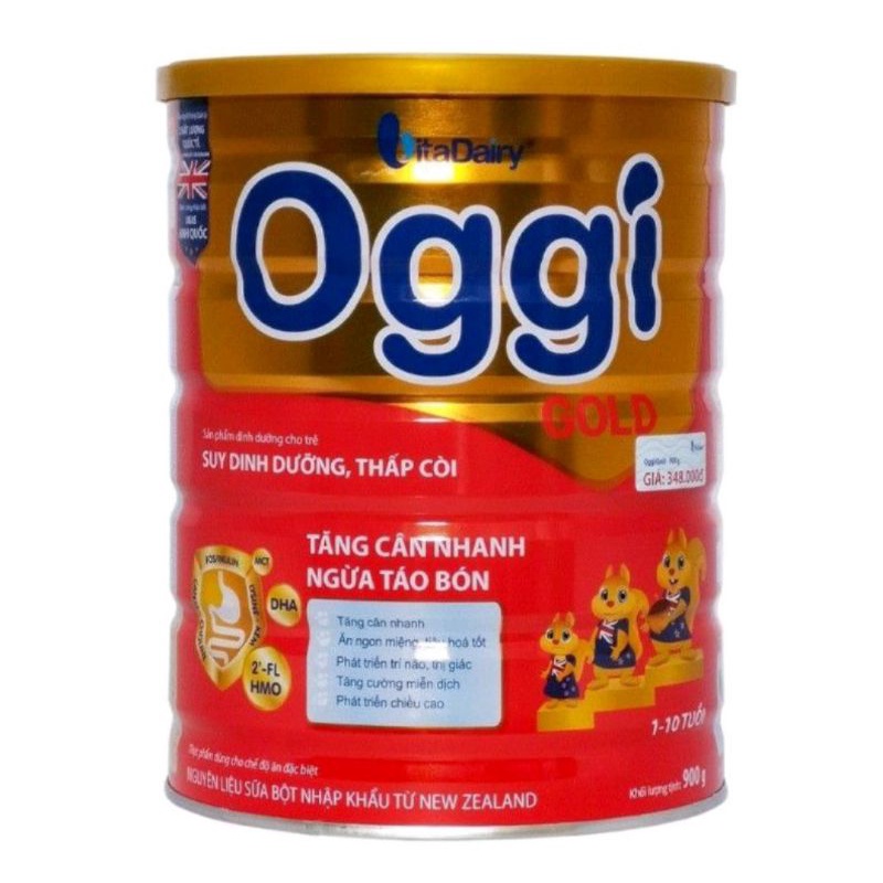 Sữa oggi gold 900g ( Có mã QR tích điểm - Date 2025)