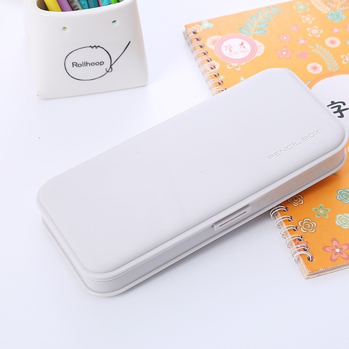 [Mã LIFEBOOK2 giảm 10% đơn 0Đ] Hộp Đựng Bút Nhựa Mờ Hàn Quốc Đa Năng Mua Kèm Sticker Dễ Thương, Dung Lượng Lớn