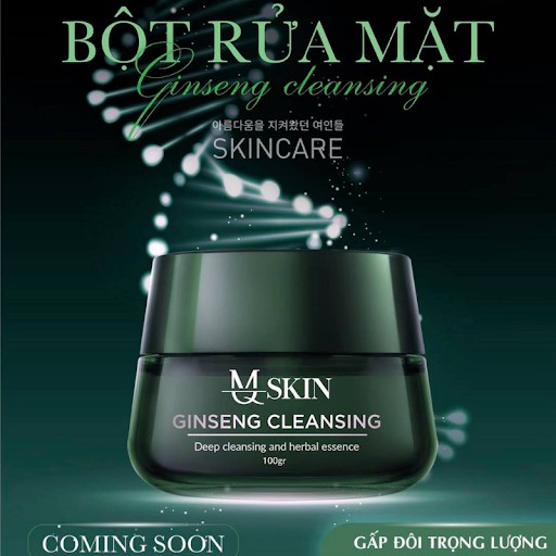 Bột Rửa Mặt Nhân Sâm MQ - Chính Hãng