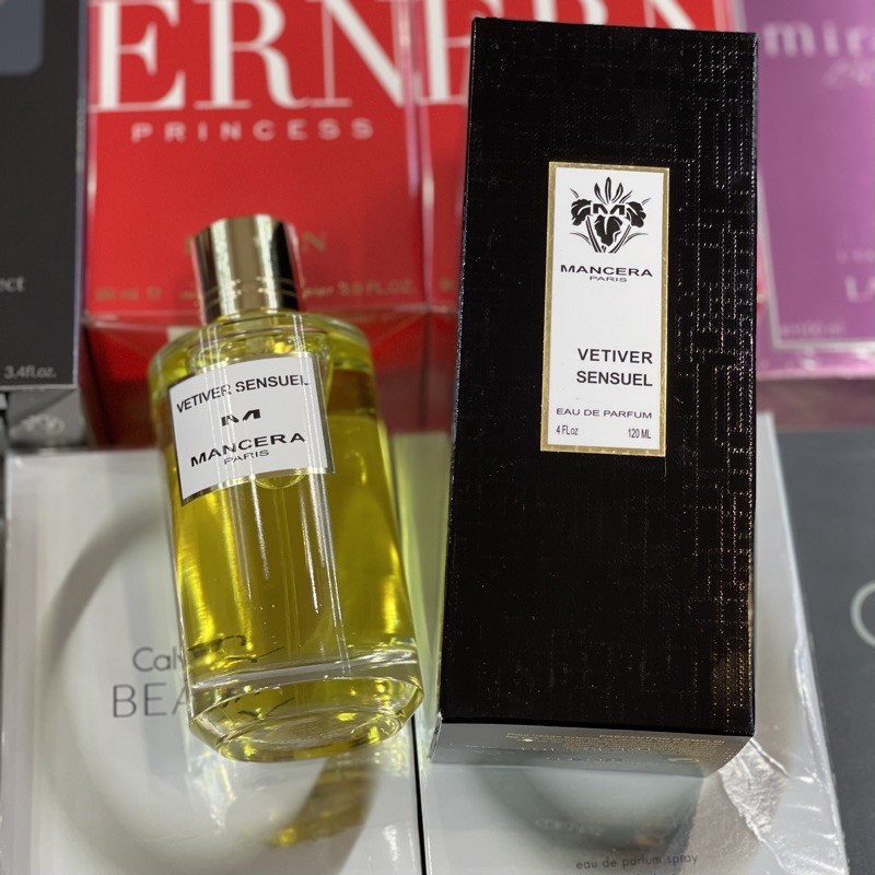 Nước Hoa Nam TESTER Mancera Vetiver Sensuel 120ml