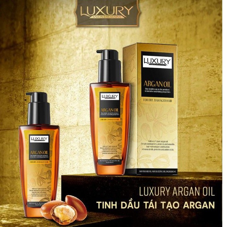 Tinh Dầu tái tạo Argan Luxury 100ml