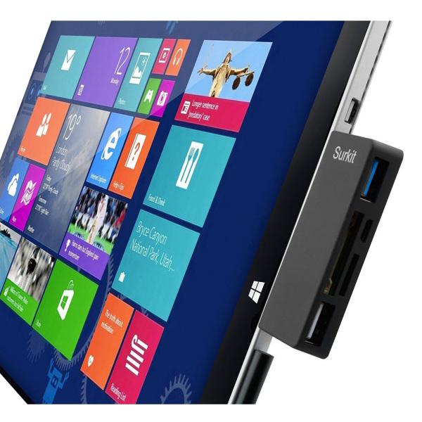 Thiết bị cổng chuyển đổi USB 2.0 tốc độ cao cho Microsoft Surface Pro 3/4