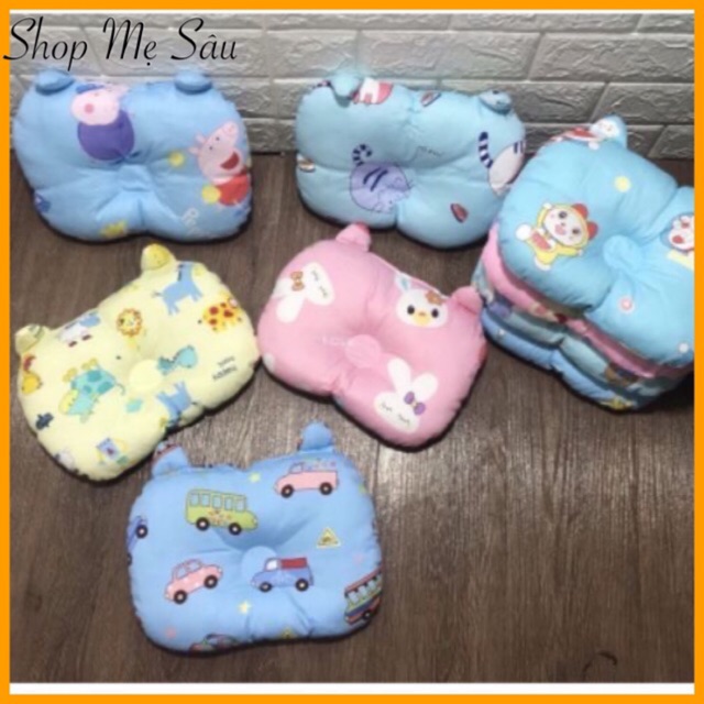 Gối lõm sơ sinh 0-6 tháng (sỉ, lẻ)