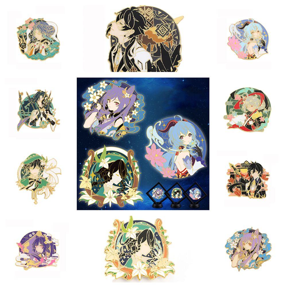 Niuyou Huy Hiệu Cài Áo Hình Nhân Vật Hoạt Hình Thần Chết Tráng Men