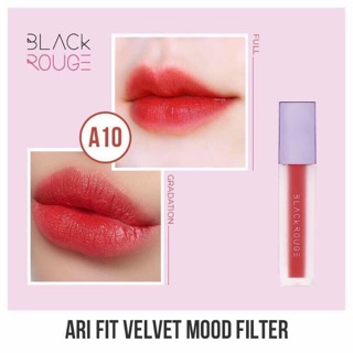 Son Black rouge - màu A10: Đỏ san hô đất