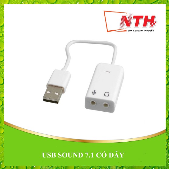 USB SOUND 7.1 CÓ DÂY APPL