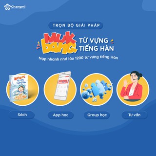 Combo Mukbang 1200 Từ Vựng Tiếng Hàn