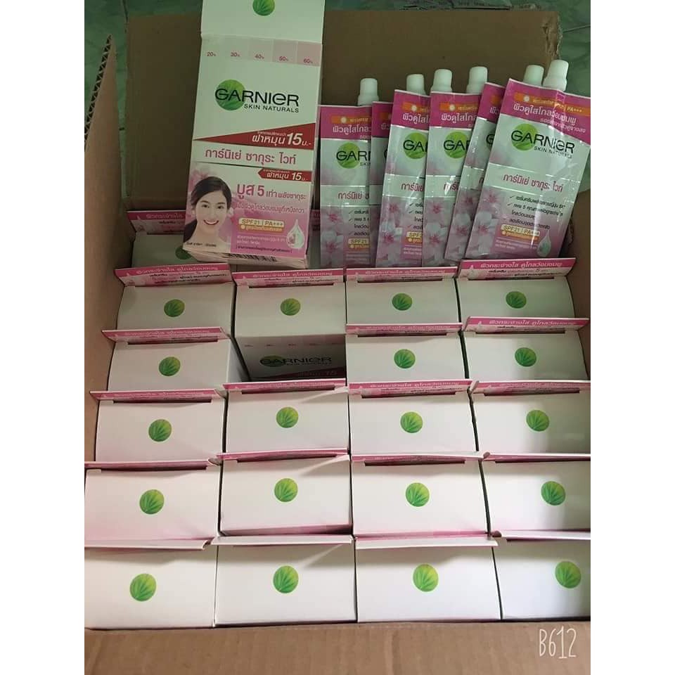 6 tuýt kem dưỡng Garnier thái lan