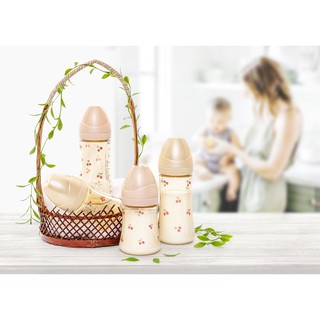 Bình sữa Grosmimi PPSU Cherrish