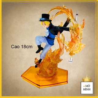 Mô hình Sabo F.zero cao 18cm Tổng tham mưu Trưởng của Quân Cách mạng trạng thái chiến Đấu -Tượng Figure One Piece