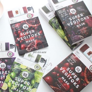 Mặt Nạ Thải Độc Rau Củ Super Vegitoks Hàn Quốc