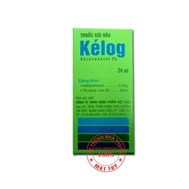 Thuốc gội đầu trị gàu Kélog