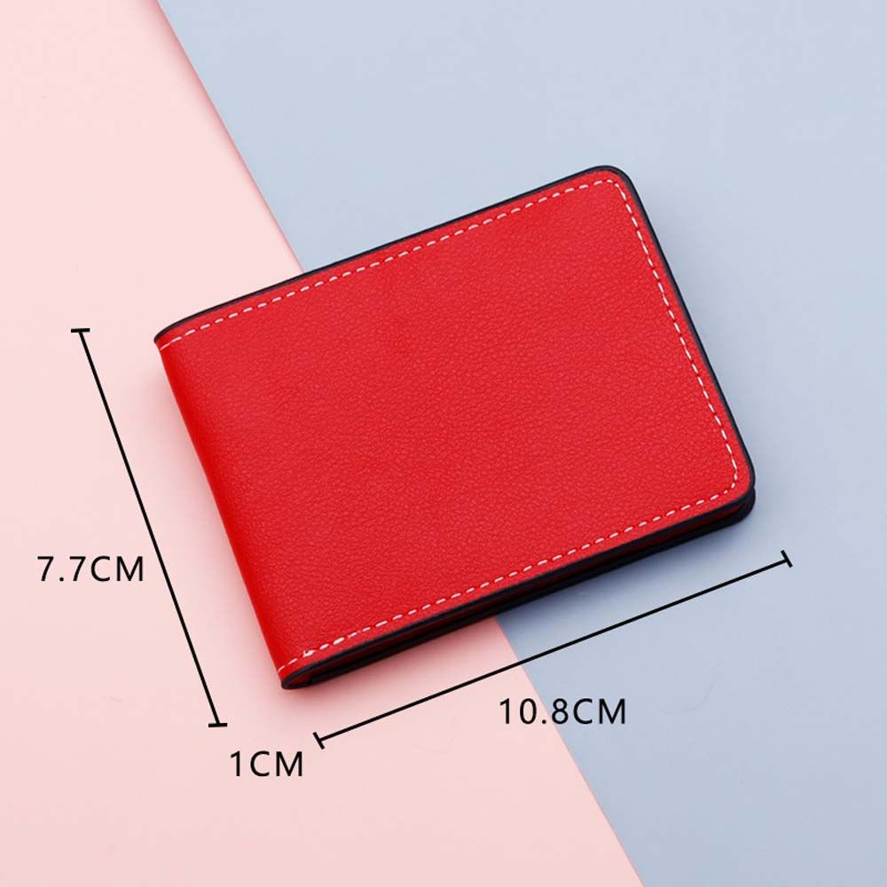 Ví đựng thẻ tín dụng / bằng lái xe siêu mỏng mềm mại phong cách cổ điển