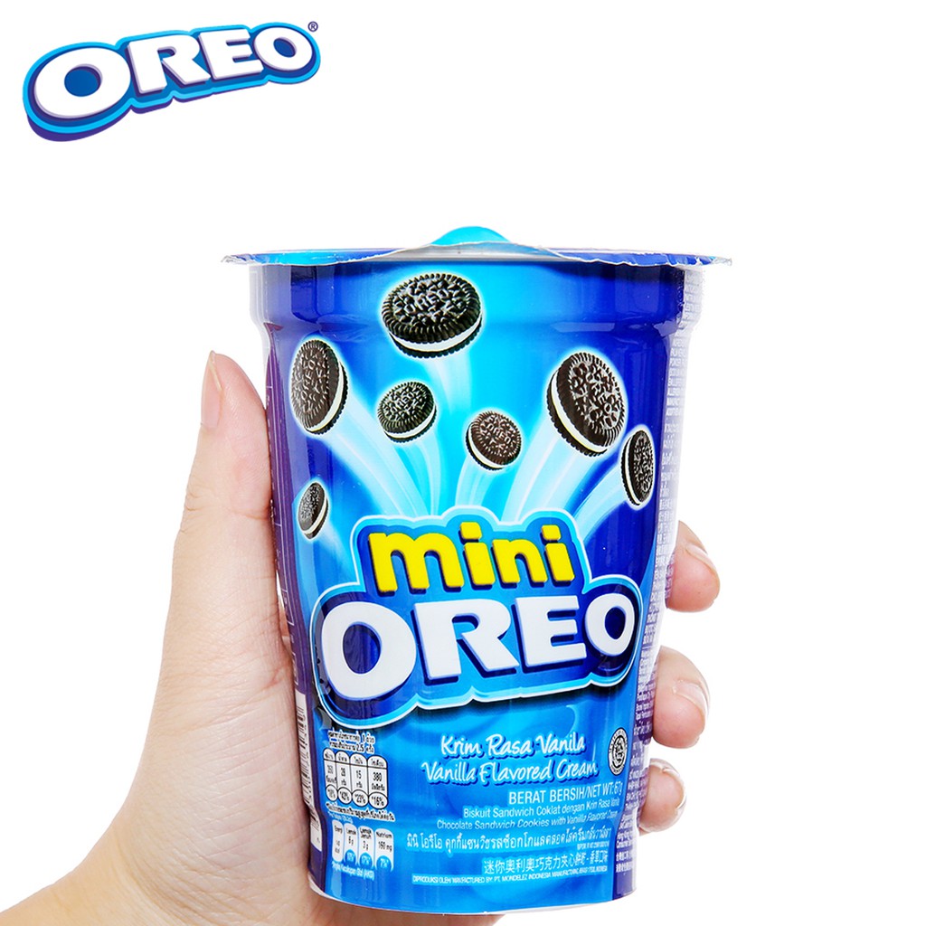 BÁNH QUY KEM VANI MINI OREO 67 GRAM