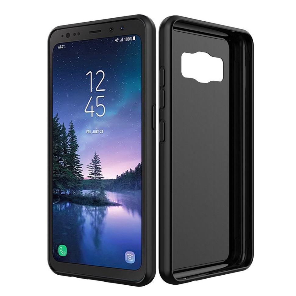 Sale 69% Ốp điện thoại TPU silicon  trong suốt cho Samsung Galaxy , S8 Active,Clear TPU Case Giá gốc 81000đ- 128B32