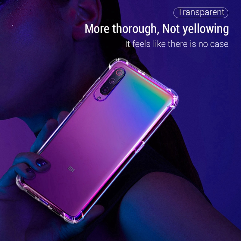 Shockproof soft silicone phone case for Xiaomi Mi A3 MiA3 Mi 9T Mi9T Pro 9 SE Mi 8 Lite Mix
