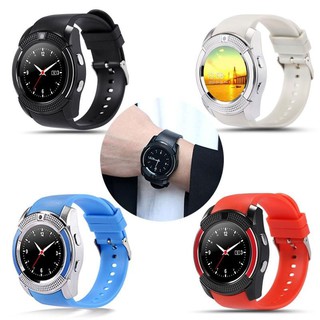 Đồng hồ thông minh smartwatch v8 - cảm ứng, gắn sim và thẻ nhớ - hỗ trợ tiếng việt