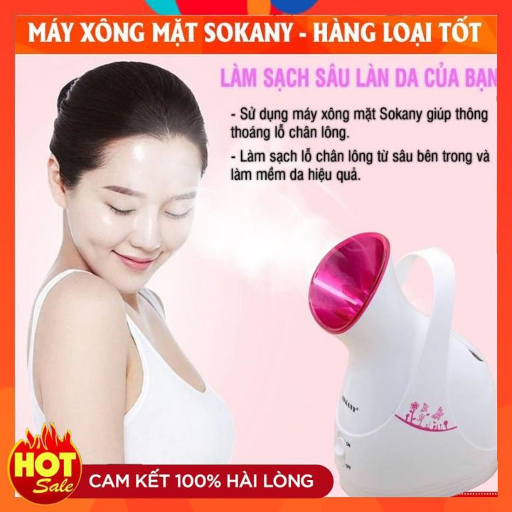 [Xả Kho] Máy xông hơi mặt Sokany HÀNG CHÍNH HÃNG