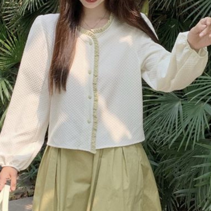 Áo Sơ Mi Nữ Tay Dài Thời Trang Hàn Quốc Xinh Xắn