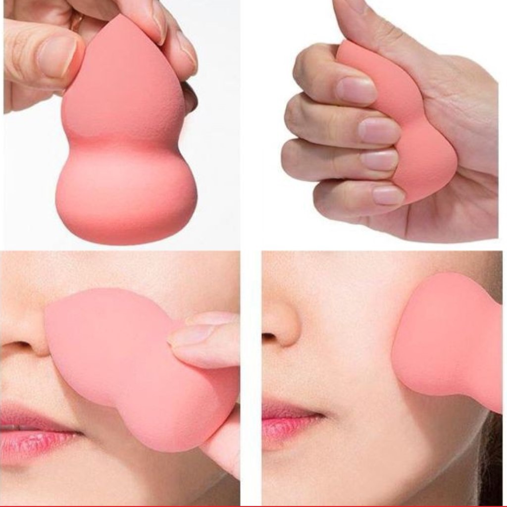 Mút Hồ Lô Beauty Tools HL01 - Bông Tán Kem Nền Siêu Mịn